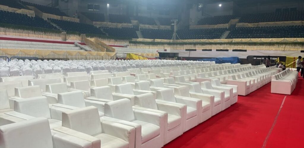 NEHRU STADIUM ARRANGEMENTS