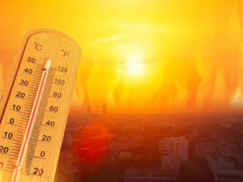 TEMPERATURES INCREASING TELUGU STATES