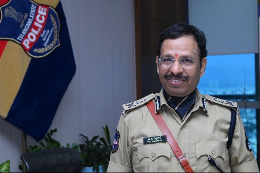 HYDERABAD CP SAJJANAR