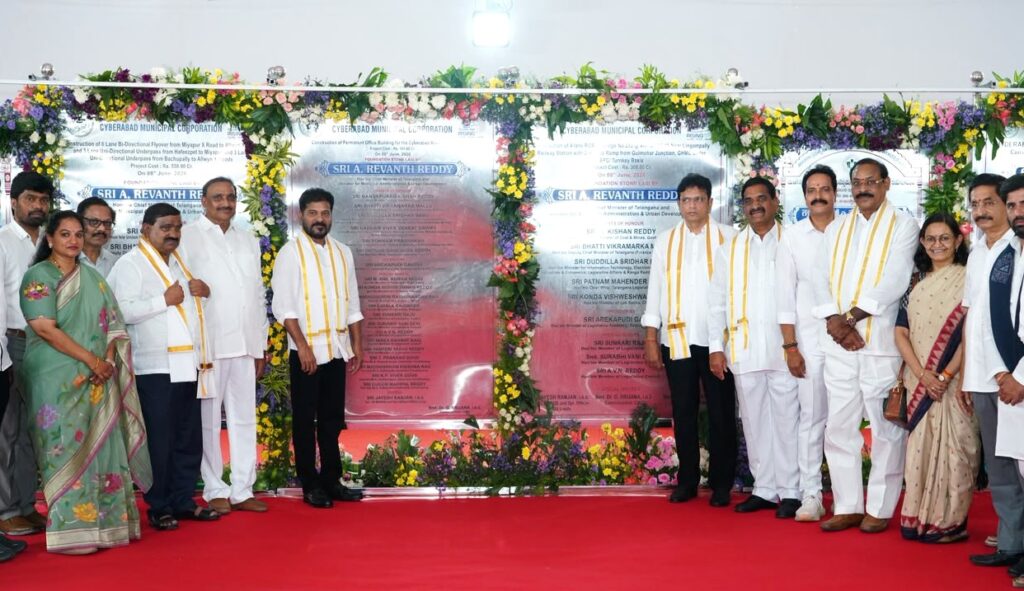 CM REVANTH REDDY AND MINISTERS IN DEVELOPMENTAL WORKS