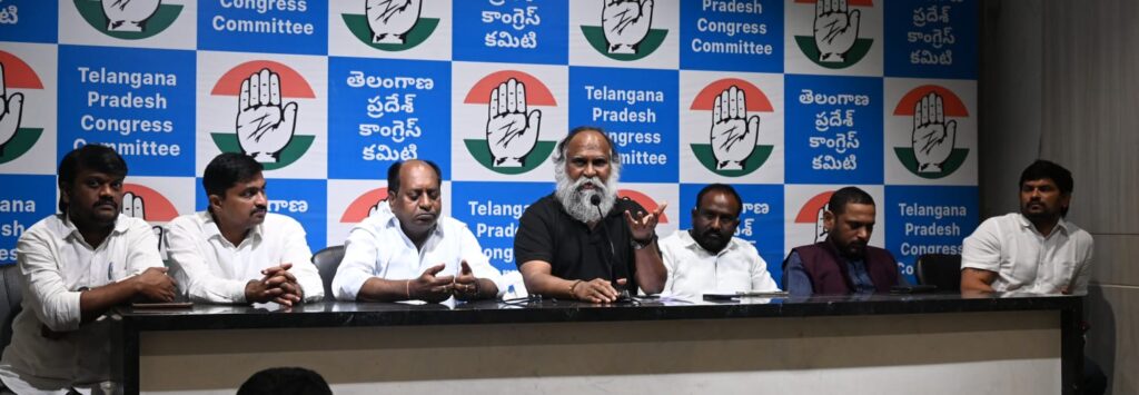 JAGGA REDDY PRESS MEET IN GANDHI BHAVAN ON BJP POLITCS