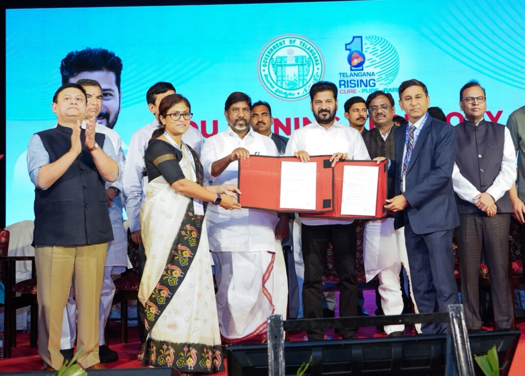 TELANGANA GOVERNMENT INSURANCE MOUS WITH BANKERS