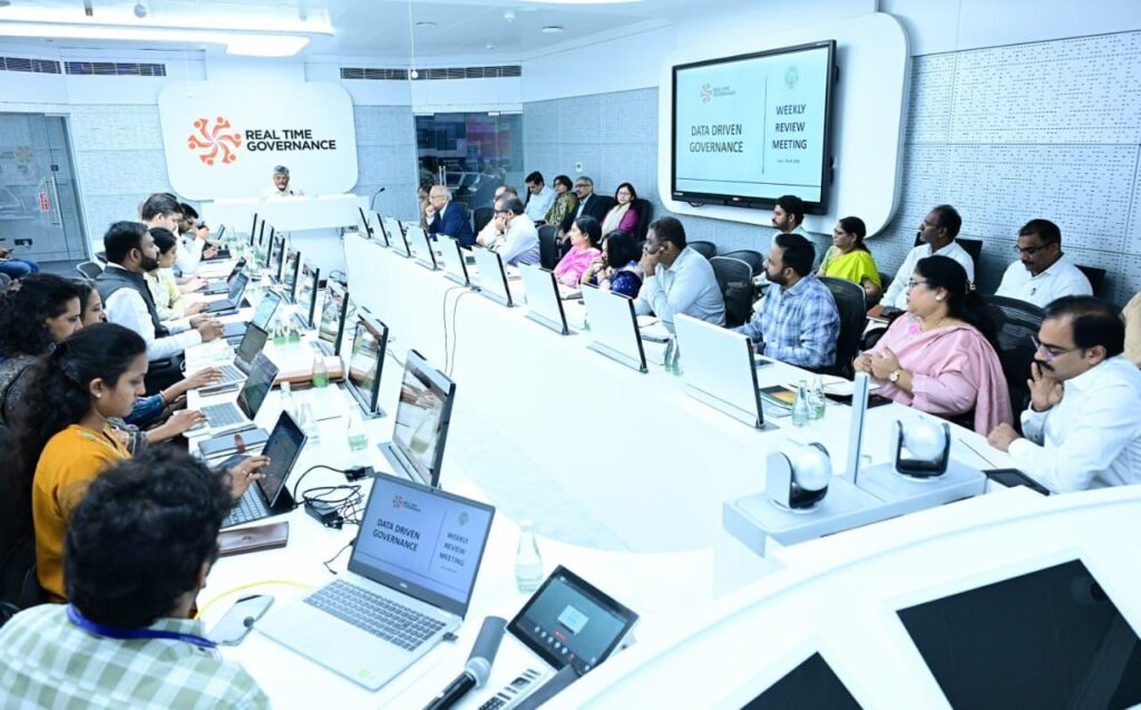 AP CM CHANDRABABU REVIEW ON RTGS