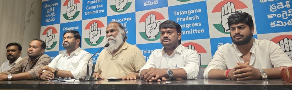 Tpcc working President Jagga Reddy Press meet