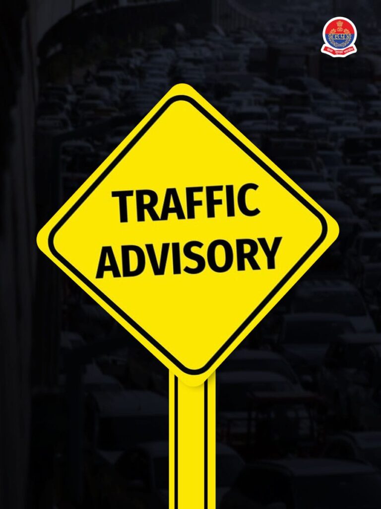 Vaishali nagar traffic Divertions