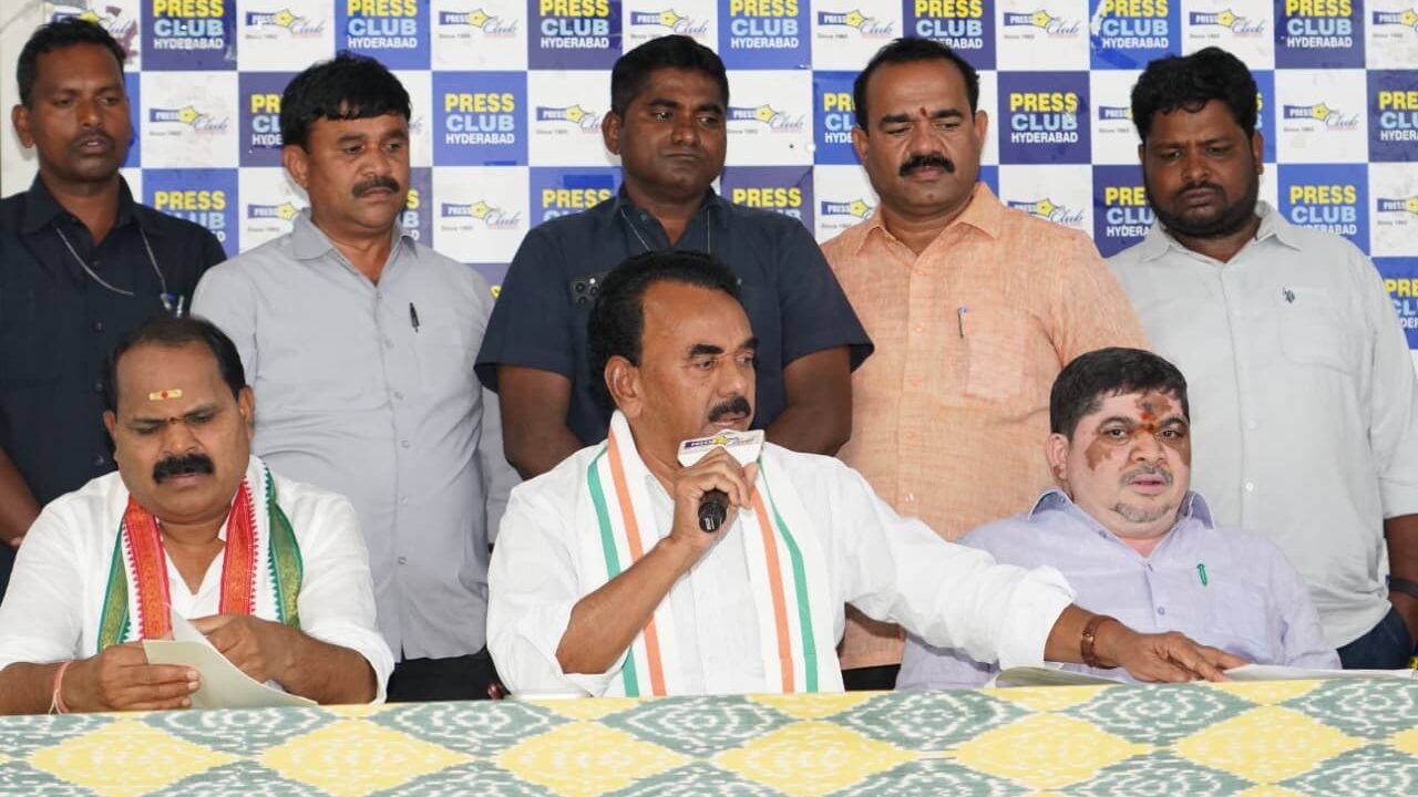 minister jupally krishna rao press meet