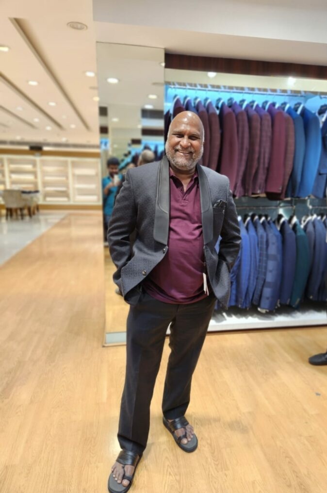 jagga reddy with suit dressing