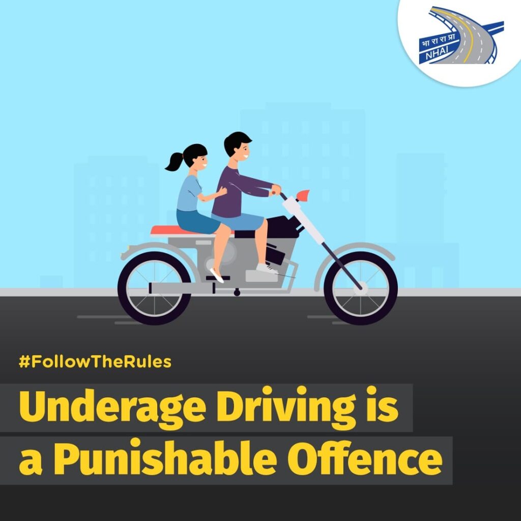 minor drivin punishable