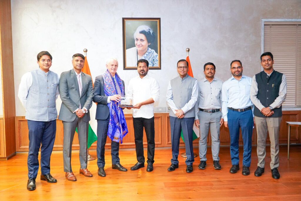 canada hicommissioner and other meet to cm revanth reddy