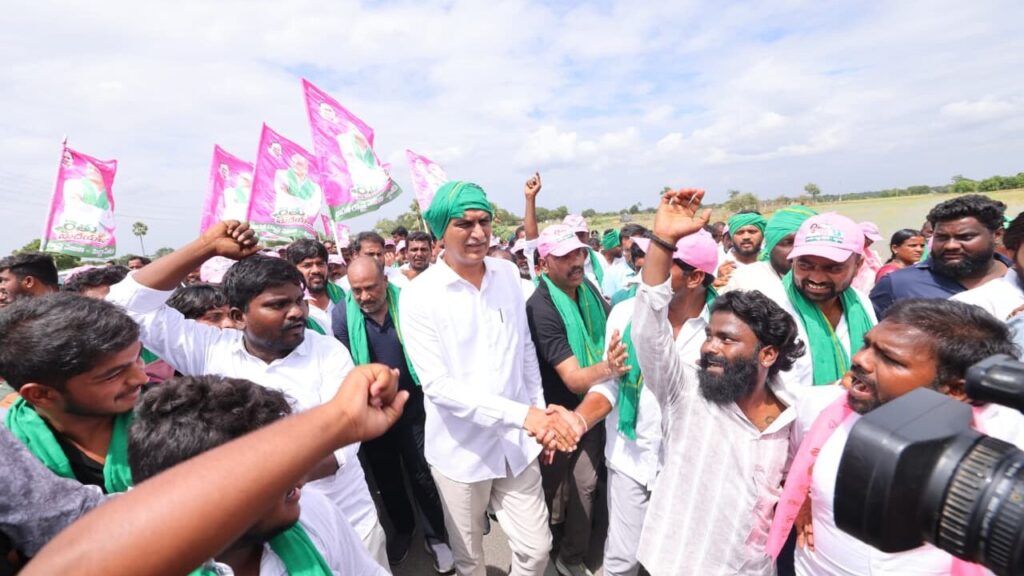 harish rao paadayatra