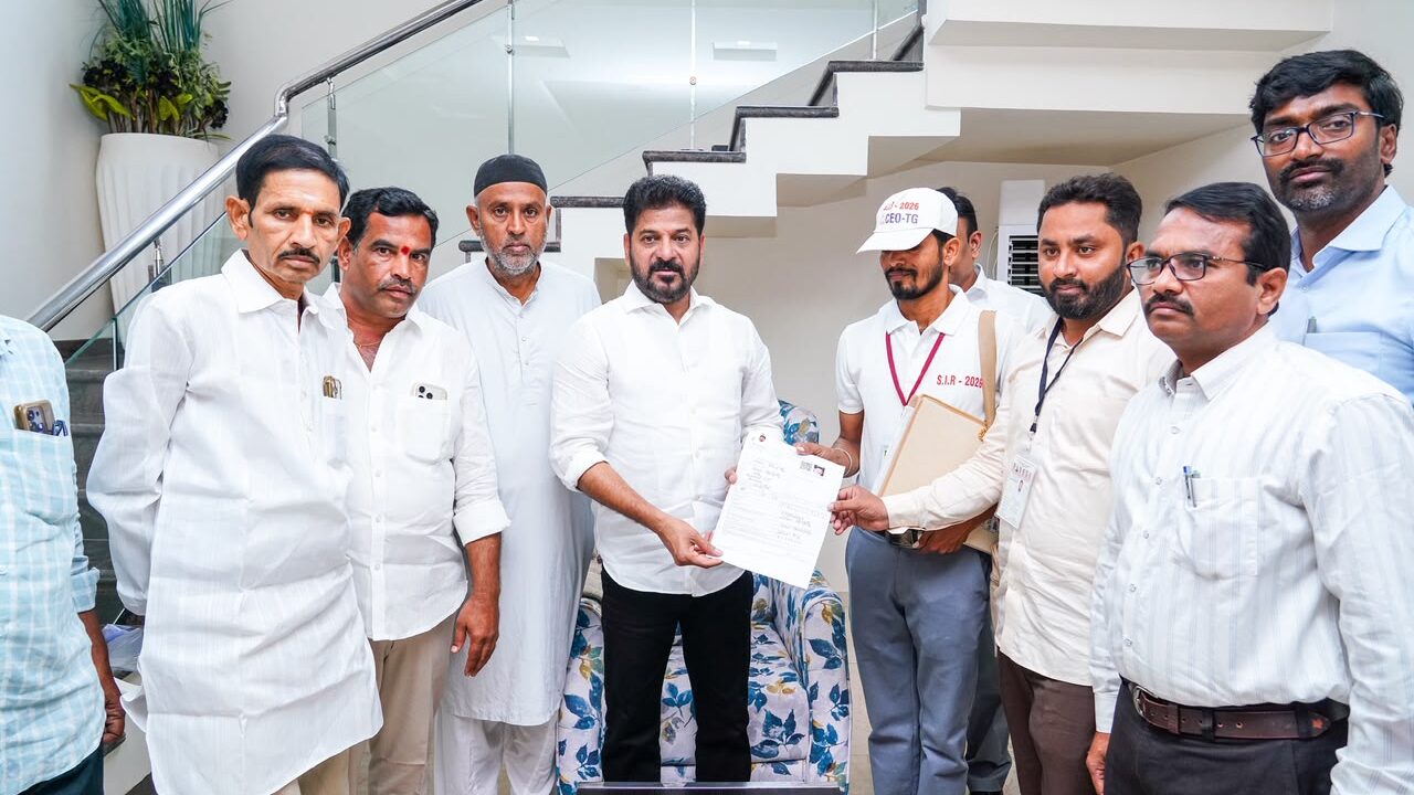 cm revanth reddy sir completed
