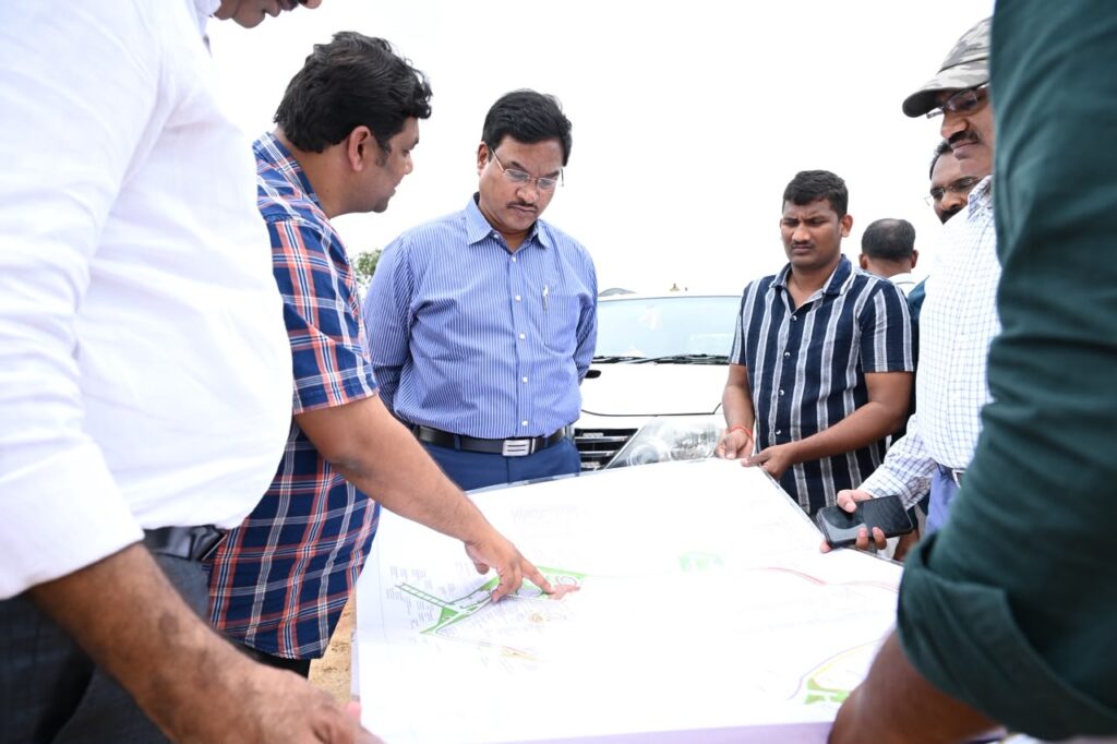 av ranganath persuing development works