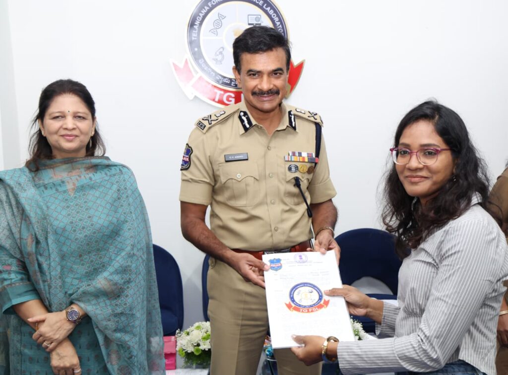 dgp cv anand giving appointment letters