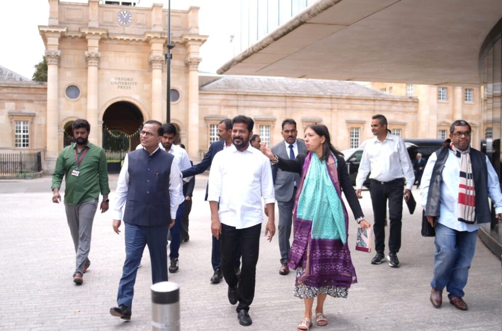 CM Revanth Reddy In London Tour