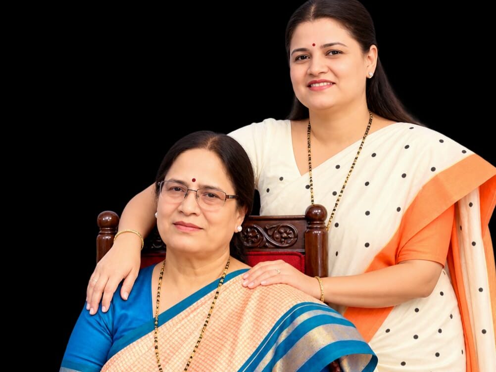MLC VANI DEVI AND HIS DOUGHTER