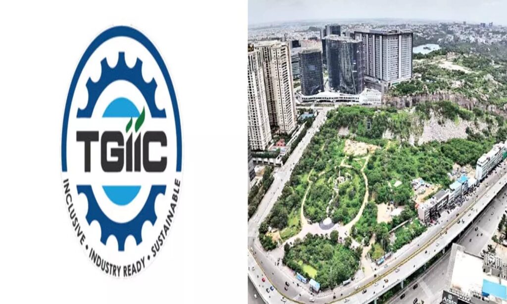 tg iic raya durgam lands hyderabad