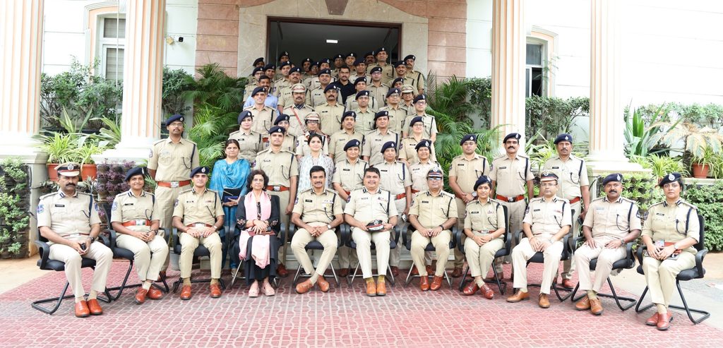 police officers with dgp