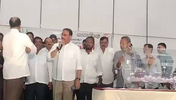mla danam nagender serious on officials