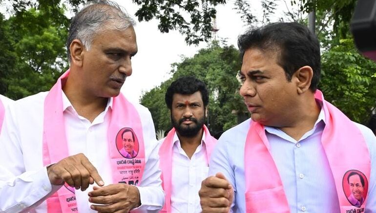 harish rao and ktr