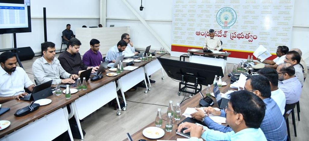 chandrababu review on coaching centres