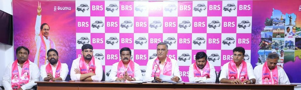 HARISH RAO PRESS MEET AT TELANGANA BHAVAN