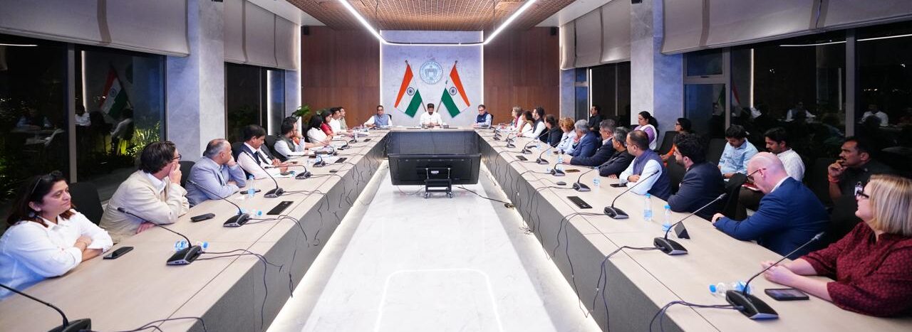 CM Revanth meeting with harward university deligates