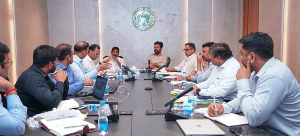 CM REVIEW ON YADADRI POWER STATION