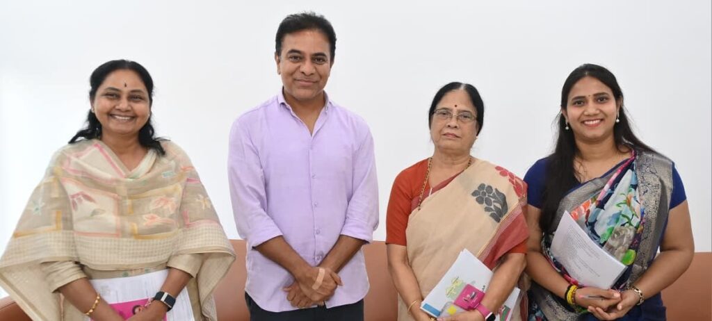 ktr with surabhi vani