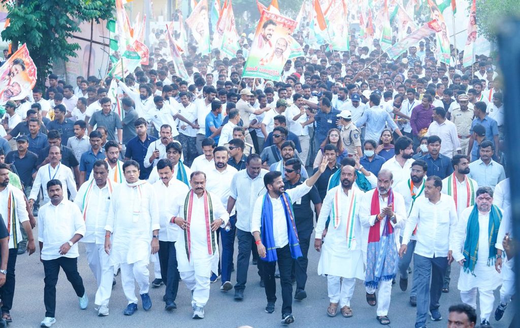 CM REVANTH PADAYATRA