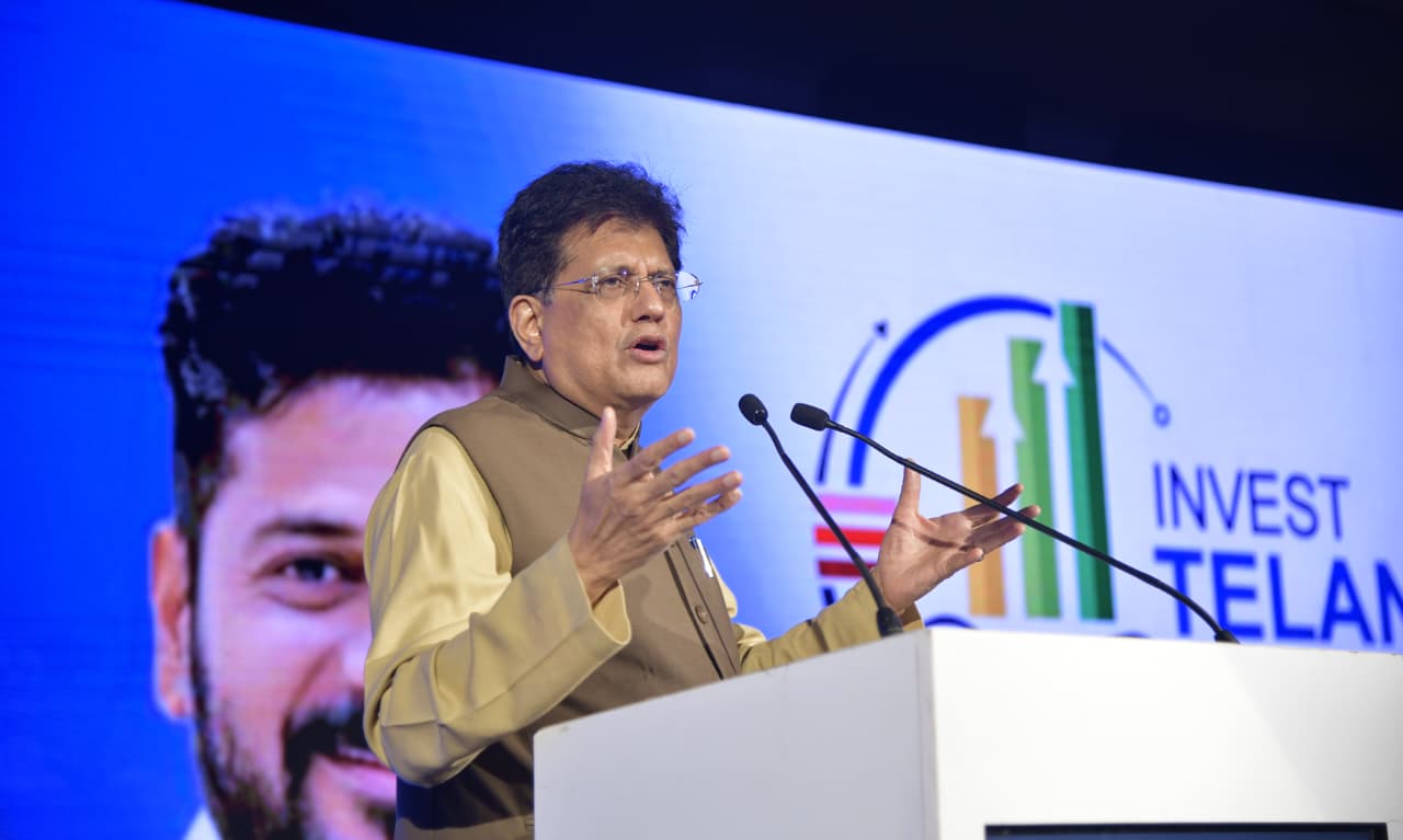 తెలంగాణ రైజింగ్–2047 లక్ష్యం సాధ్యమే: పీయూష్ గోయల్